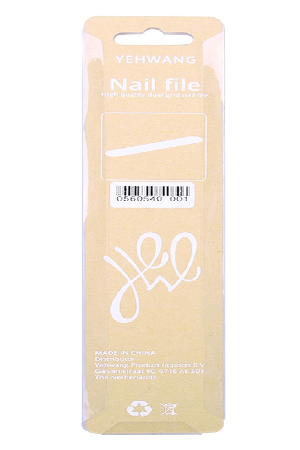 Nail File Yehwang Bow Black h5Picture3